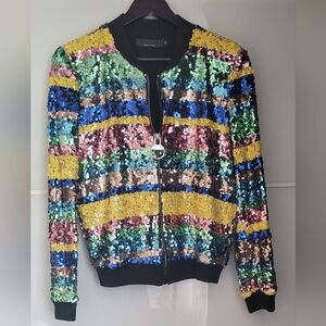 BEBE "NWOT" Sequin Jacket